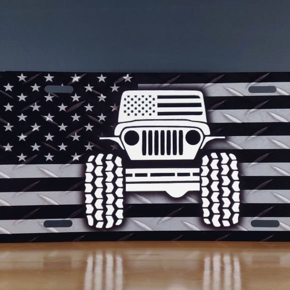 Jeep Custom License Plate - Picture 2 of 2
